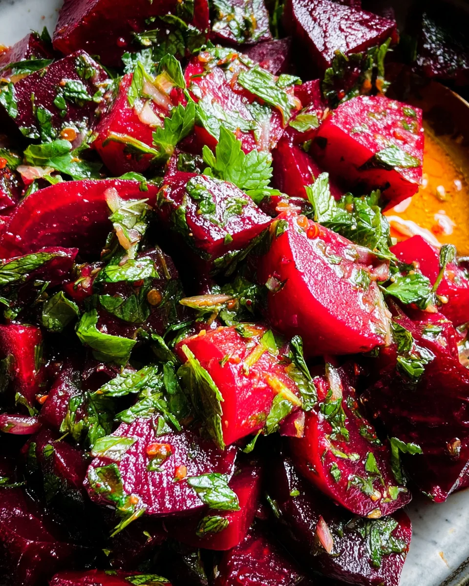Moroccan Beet Salad 20 Moroccan