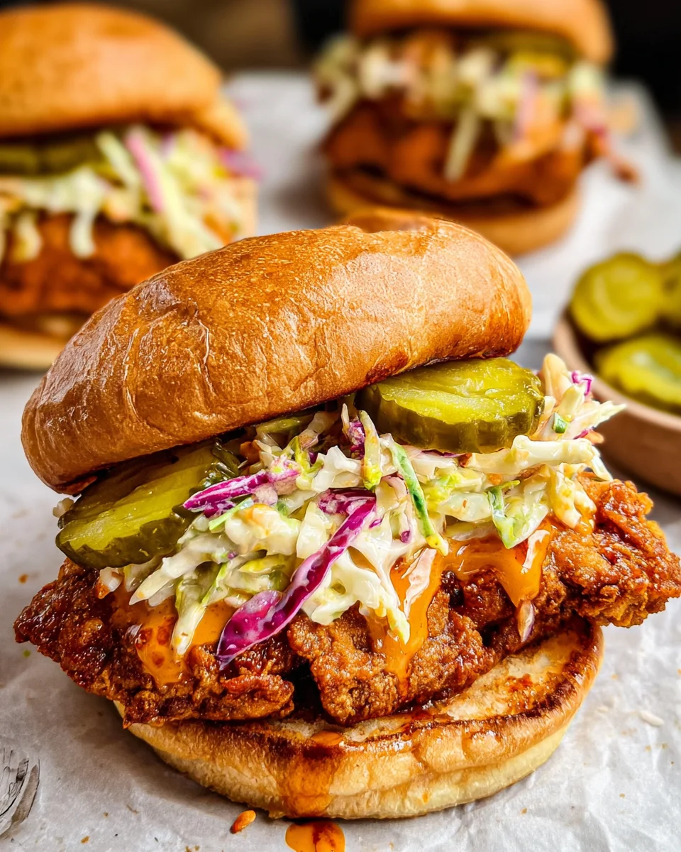 Nashville Hot Chicken Sandwiches
