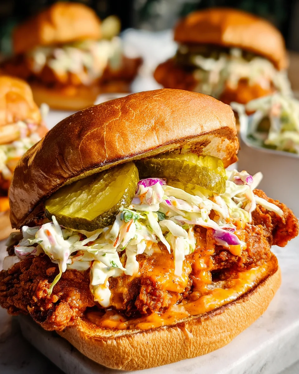 Nashville Hot Chicken Sandwiches 26 Nashville