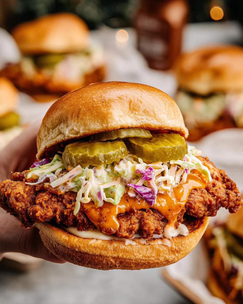 Nashville Hot Chicken Sandwiches 27 Nashville