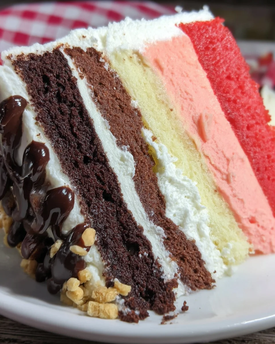 Neapolitan Cake