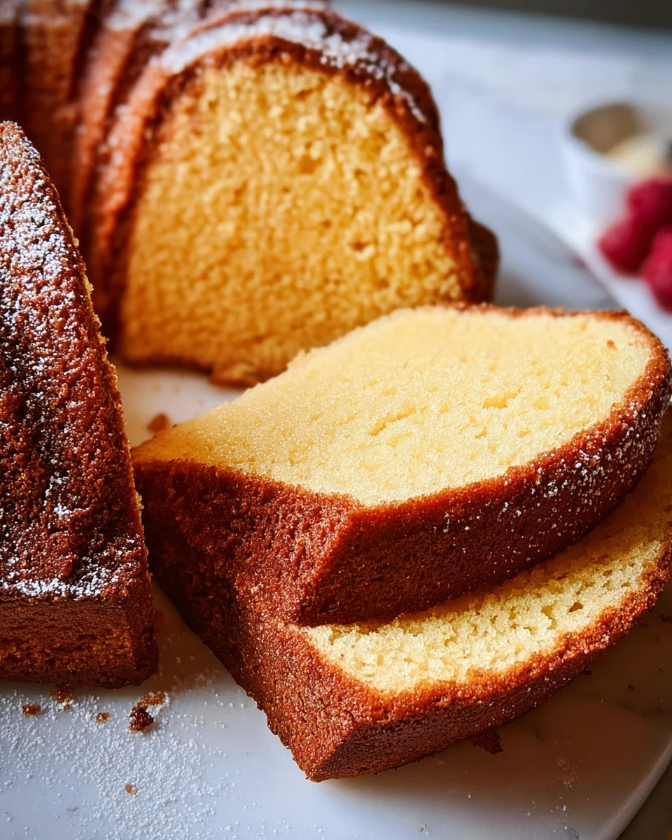 Old Fashioned Pound Cake 16 Old