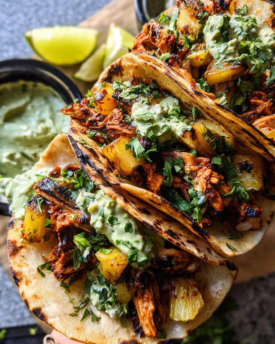 One Pan Chicken & Pineapple Tacos 22 One