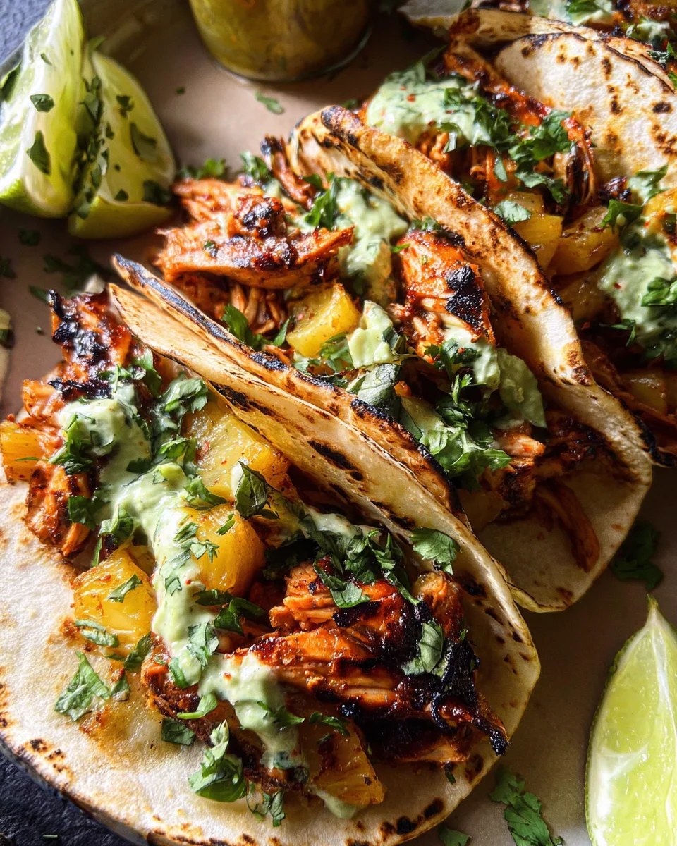 One Pan Chicken & Pineapple Tacos 23 One