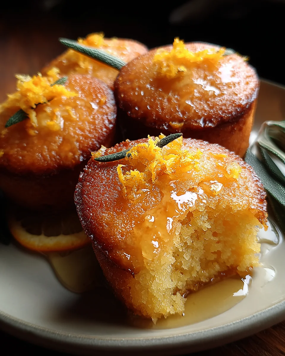 Orange Ginger Honey Cakes 26 Orange