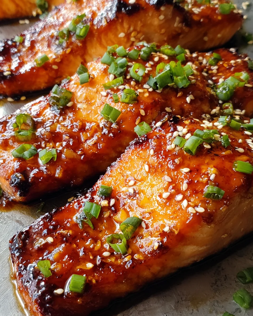 Orange Teriyaki Salmon