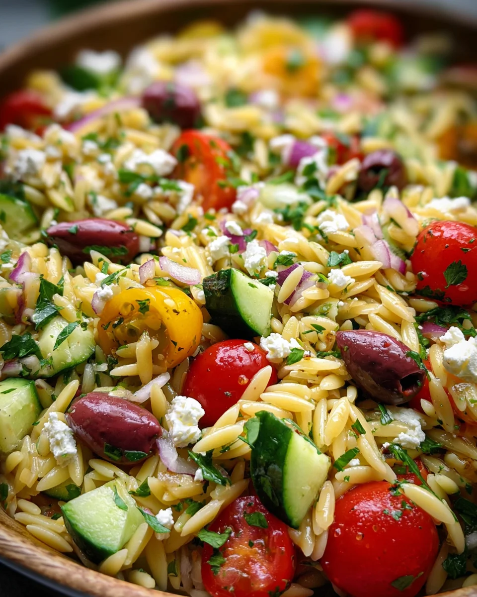 Orzo Pasta Salad