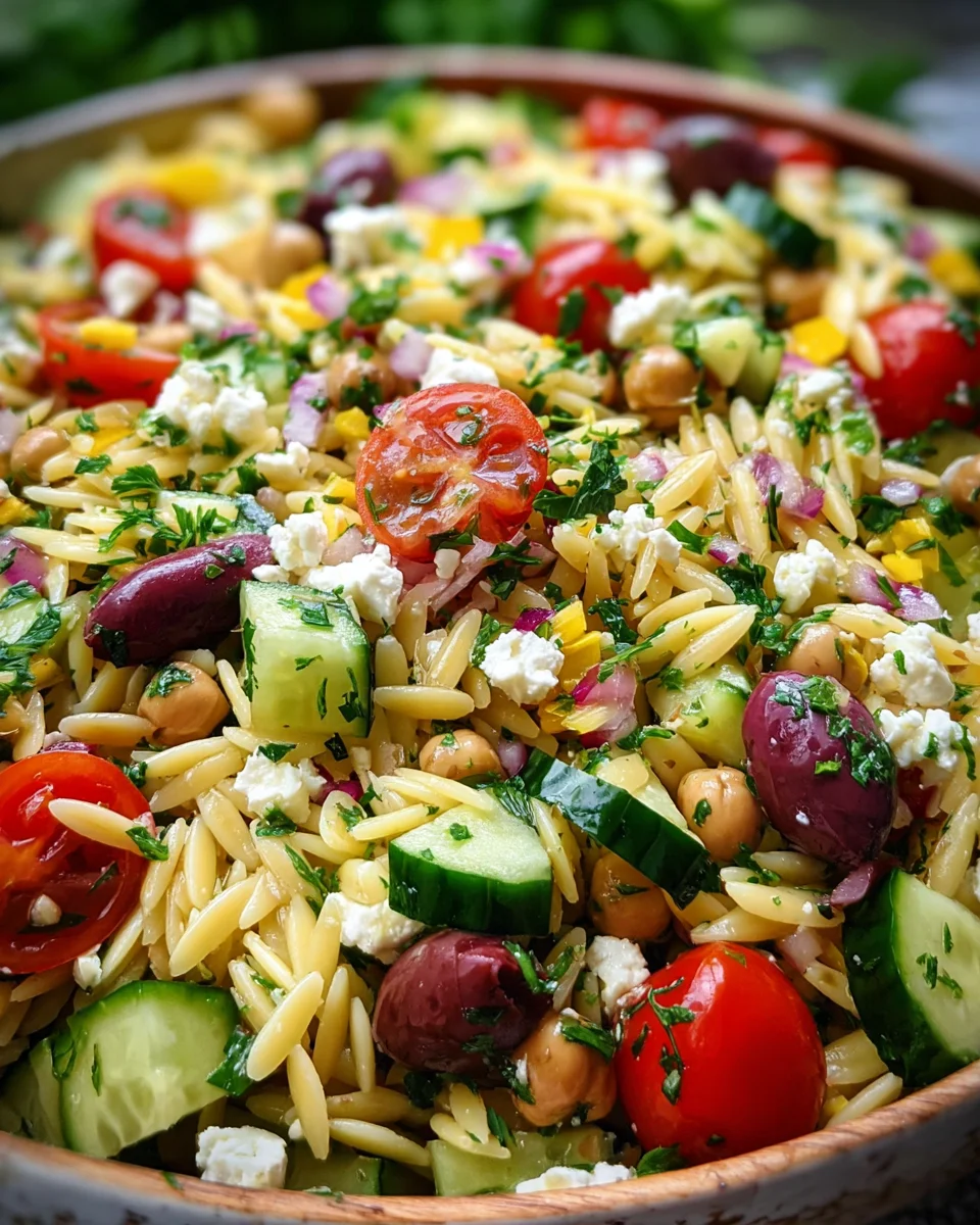 Orzo Pasta Salad 17 Orzo
