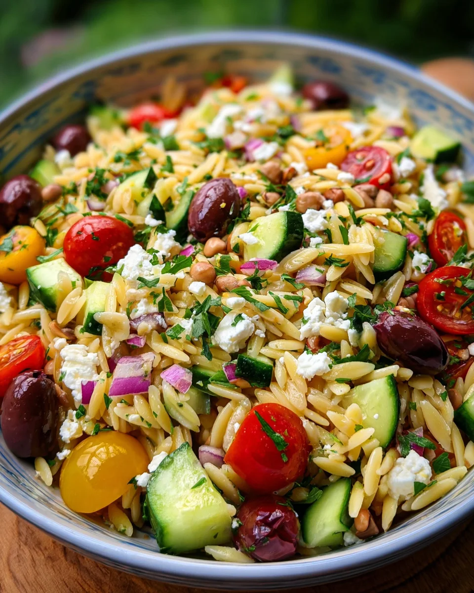 Orzo Pasta Salad 18 Orzo