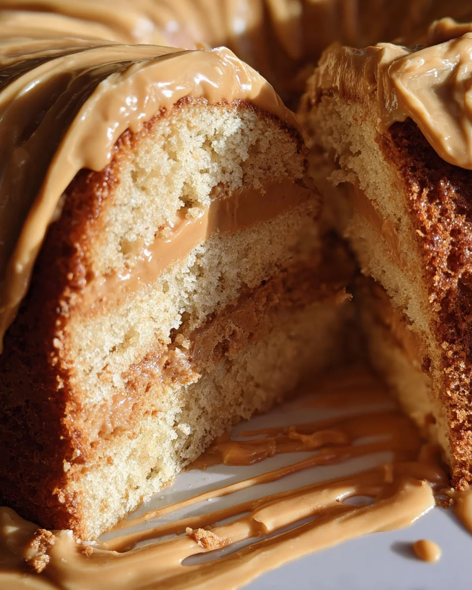 Peanut Butter Cream Pound Cake
