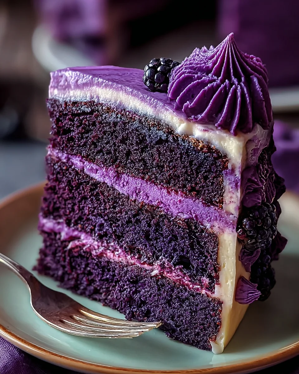 Purple Velvet Cake