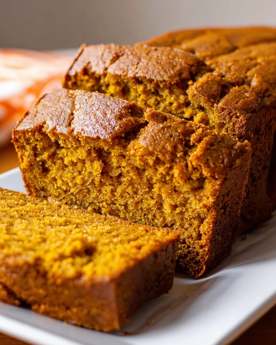 Rich and Buttery Pumpkin Bread