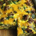 Sausage & Egg Keto Breakfast Casserole 18 Sausage & Egg Keto Breakfast Casserole