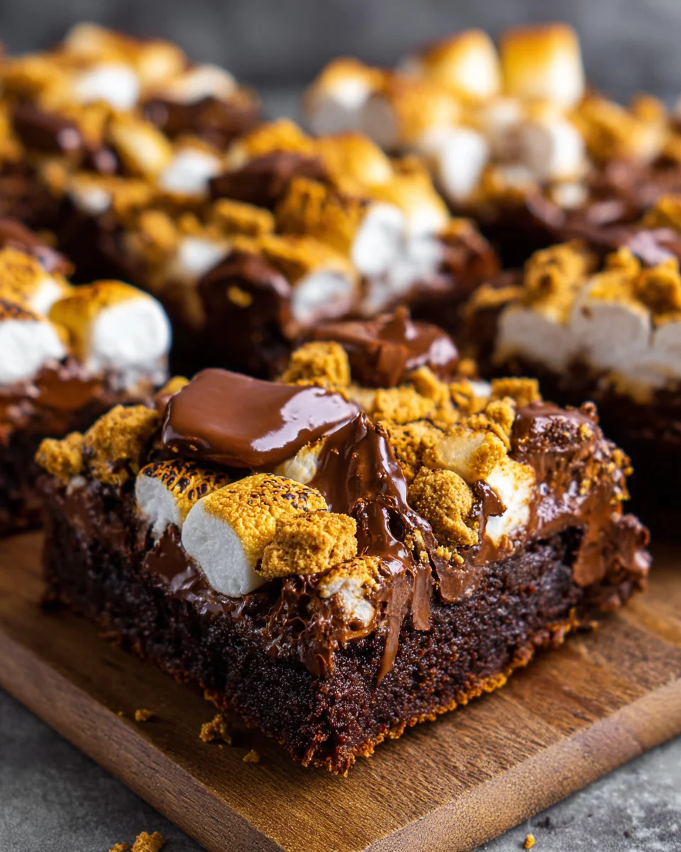 S'mores Brownies