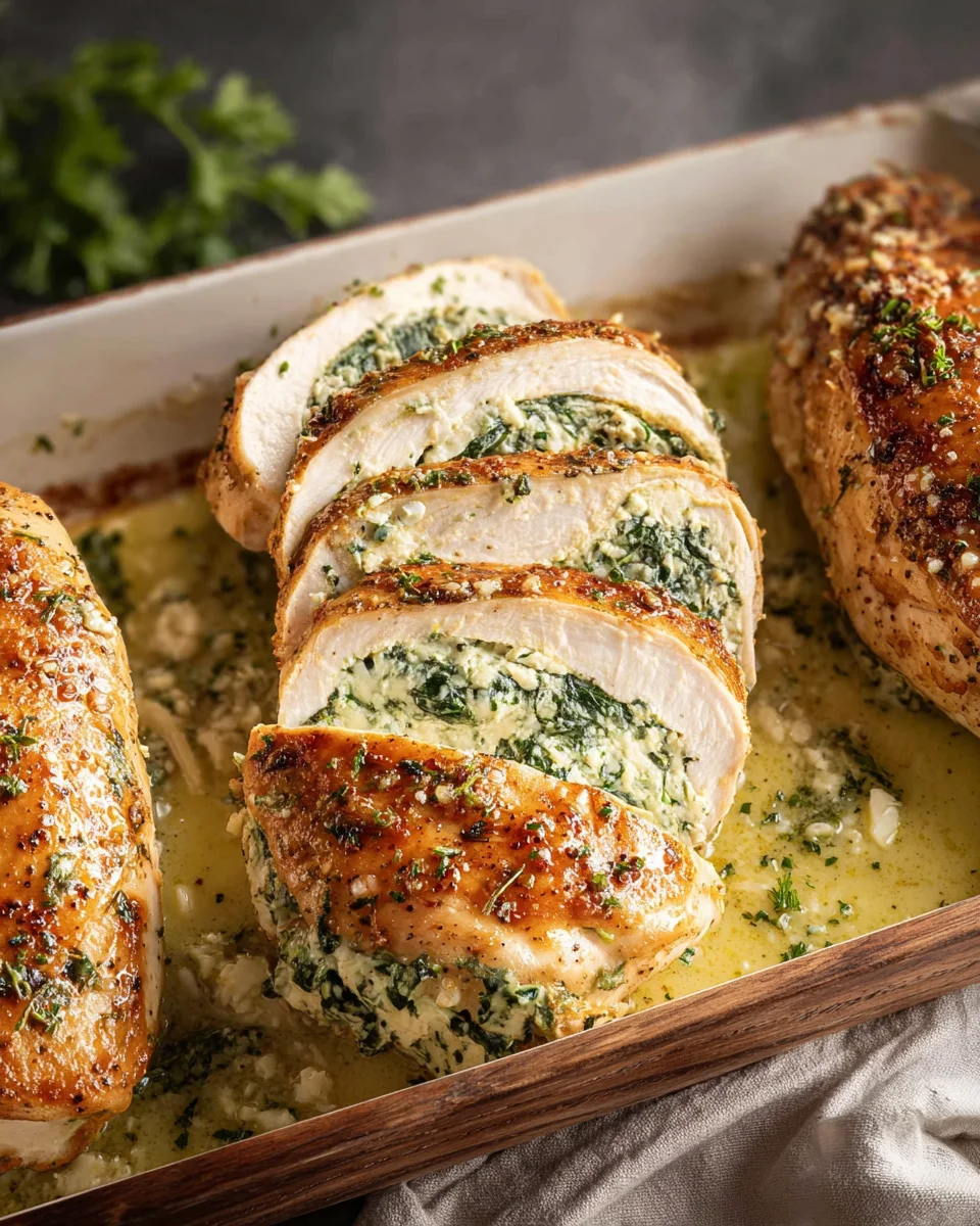 Spinach Stuffed Chicken Fillets 23 Spinach