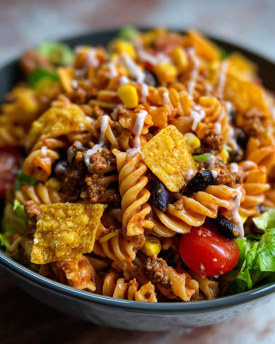 Taco Pasta Salad 18 Taco