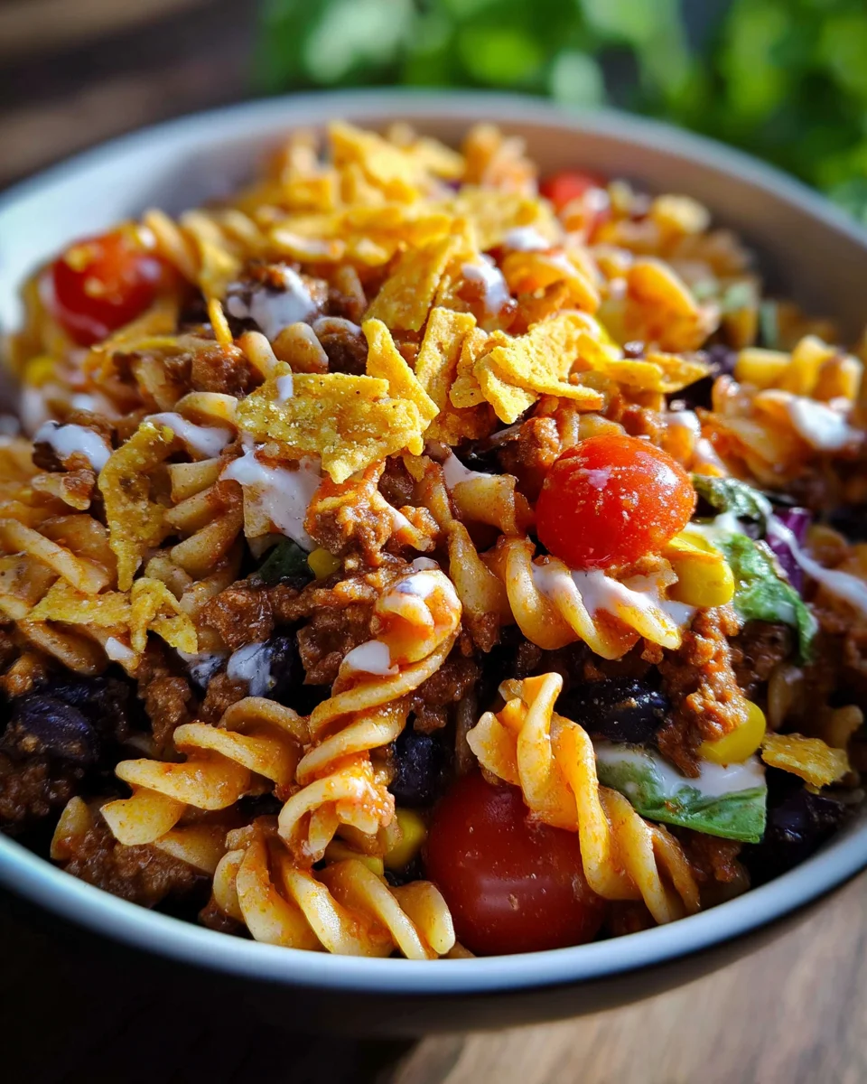 Taco Pasta Salad 19 Taco