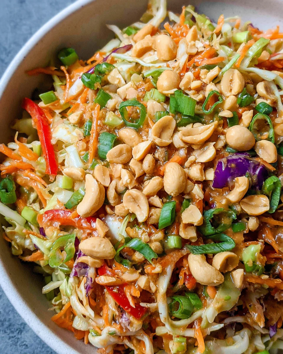 Thai Peanut Salad 24 Thai