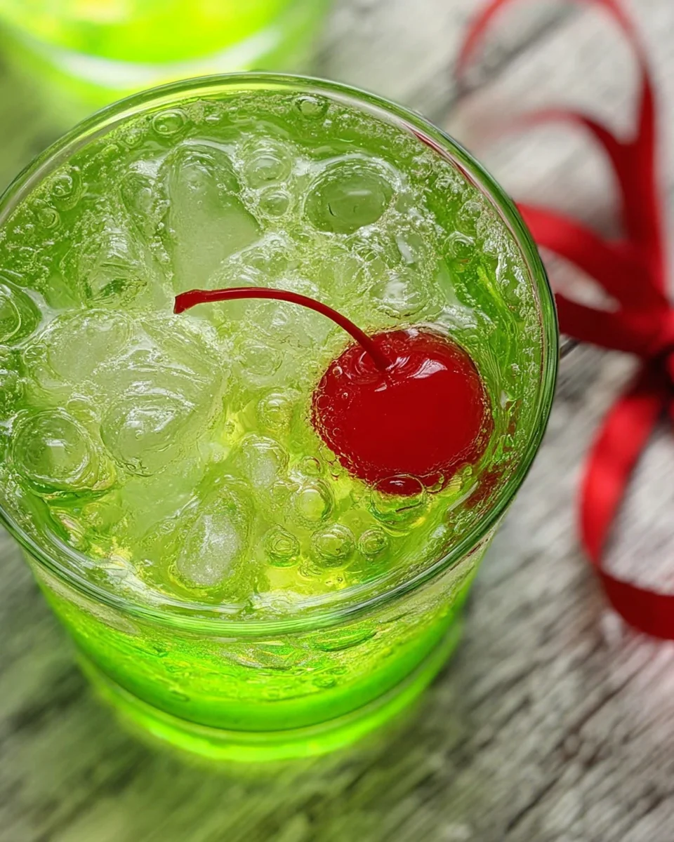 The Grinch Cocktail 13 The