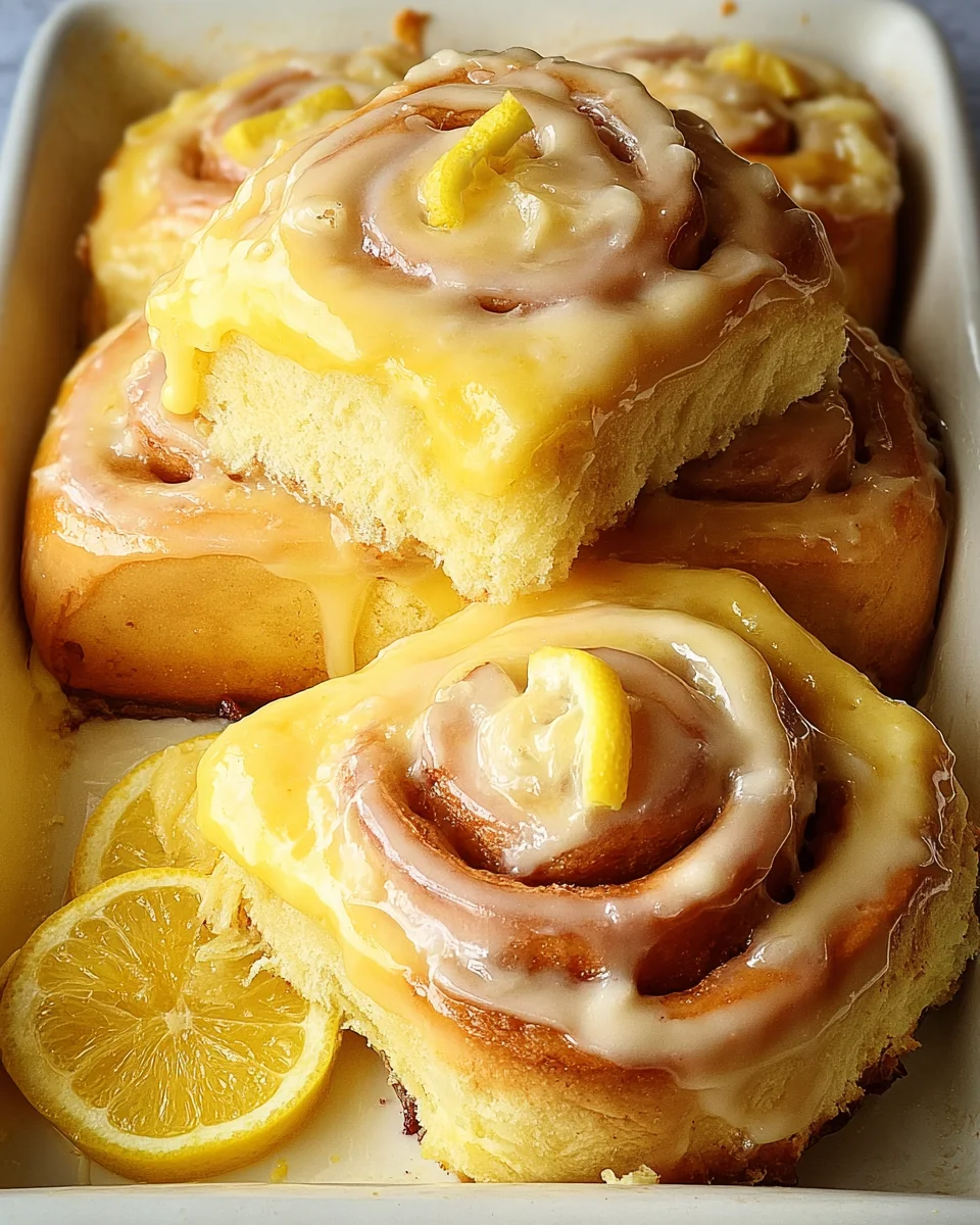 Vegan Lemon Sweet Rolls 22 Vegan