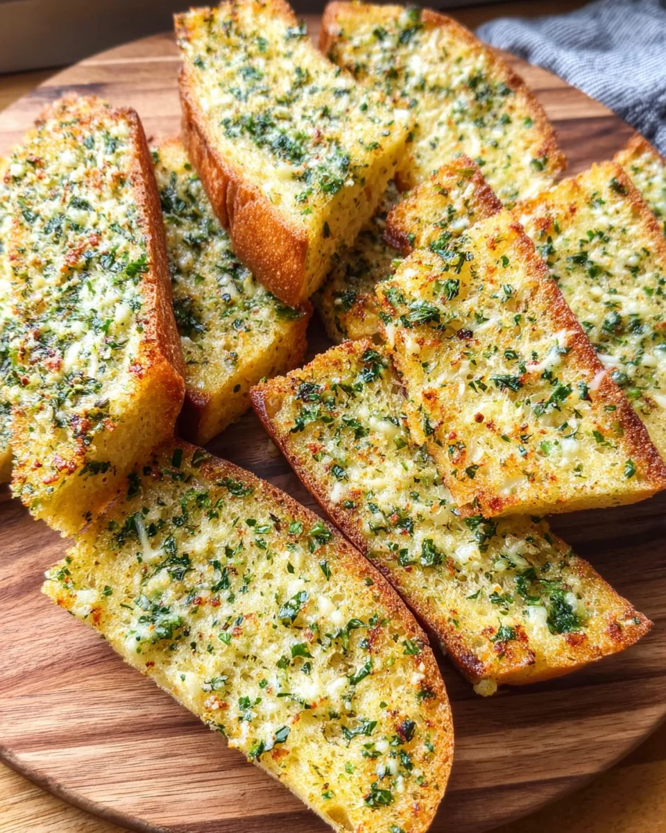 10-Minute Air Fryer Garlic Bread