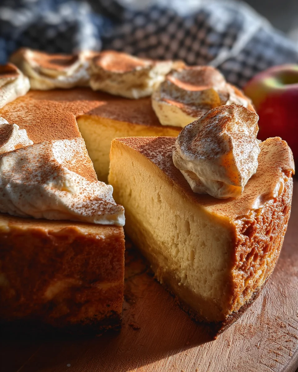 Apple Cider Cheesecake