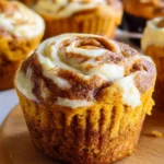 Best Swirled Pumpkin Cream Cheese Muffins