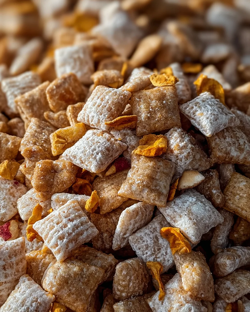 Caramel Apple Puppy Chow Recipe