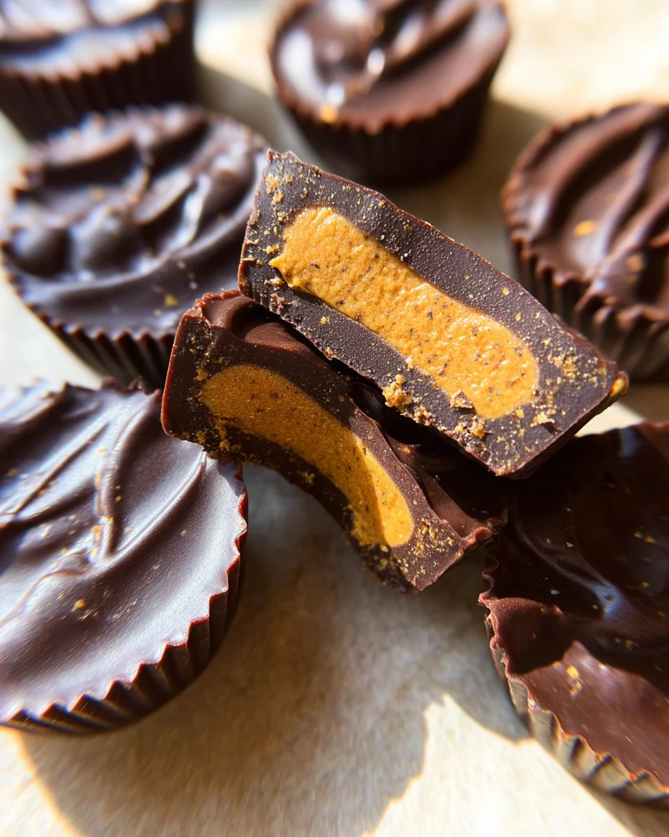 Chocolate Pumpkin Butter Cups
