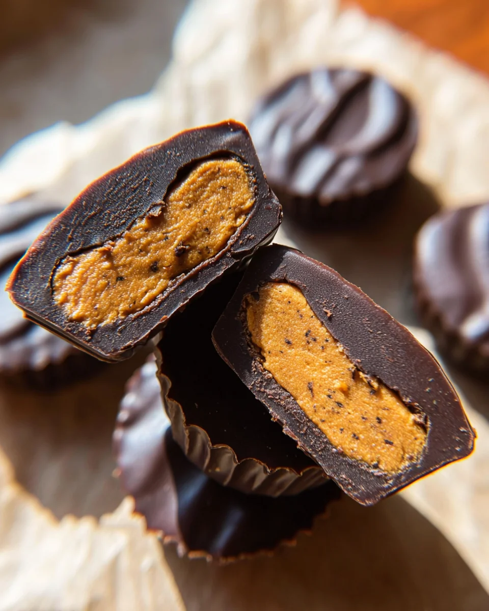 Chocolate Pumpkin Butter Cups 18 Chocolate