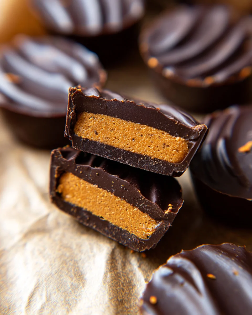 Chocolate Pumpkin Butter Cups 19 Chocolate