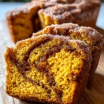 Cinnamon Swirl Pumpkin Bread Mini Loaves