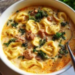 Creamy Tortellini Soup