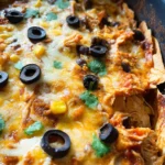 Crockpot Chicken Enchiladas Casserole