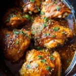 Crockpot Honey Garlic Chicken