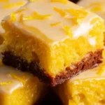 Easy Lemon Brownies Recipe