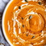 Easy Pumpkin and Sweet Potato Soup