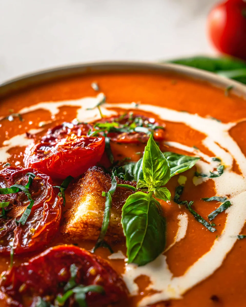 Easy Roasted Tomato Soup