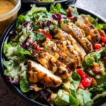 Fiesta Ranch Salad with Salsa Verde Chicken