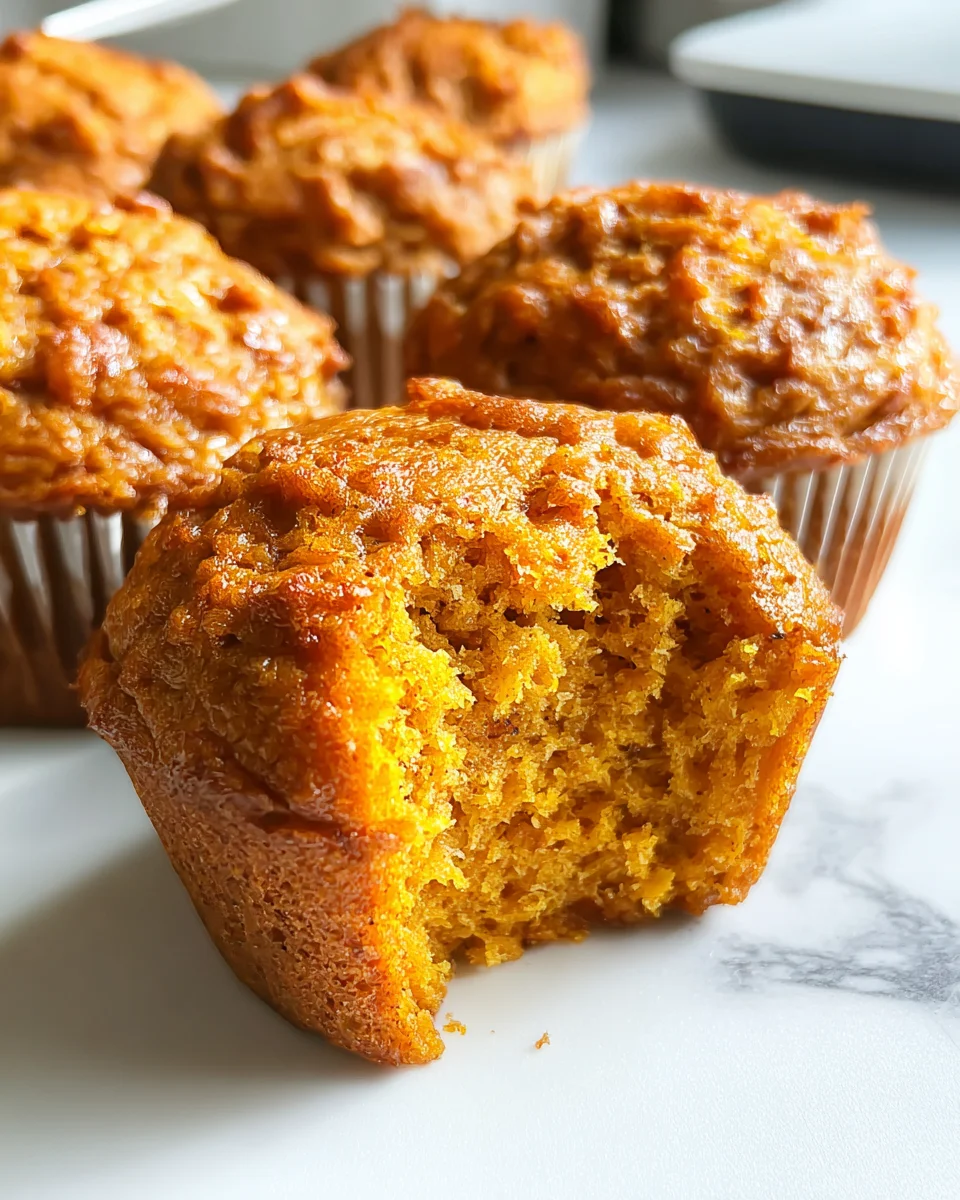 Healthy Greek Yogurt Pumpkin Muffins