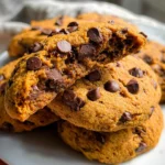 Healthy Pumpkin Chocolate Chip Cookies