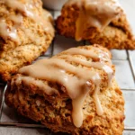 Homemade Chai Scones with Maple Chai Glaze