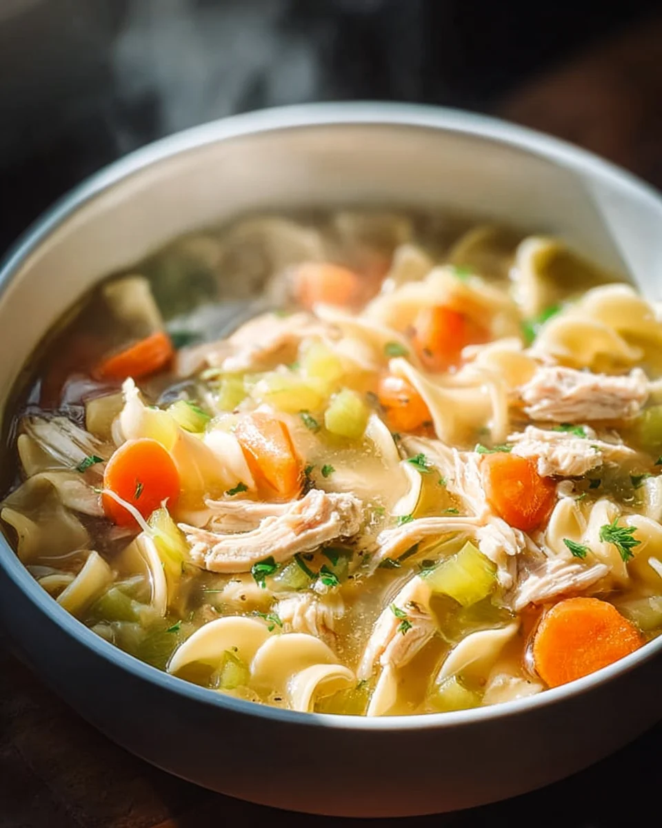 Homemade Chicken Noodle Soup