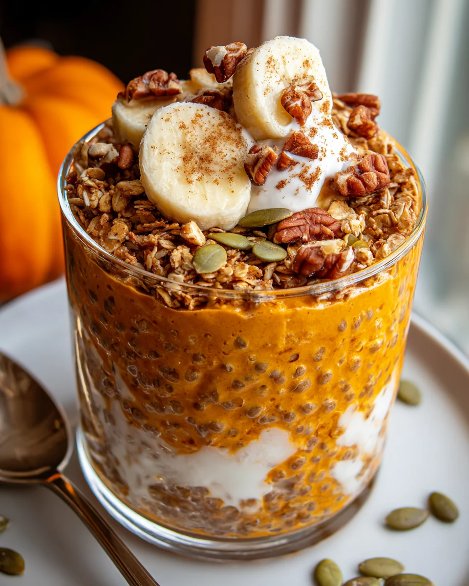 Irresistible Pumpkin Pie Overnight Oats