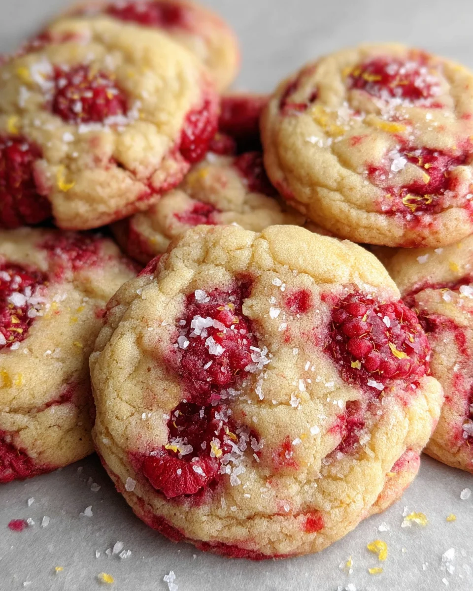 Lemon Raspberry Cookies