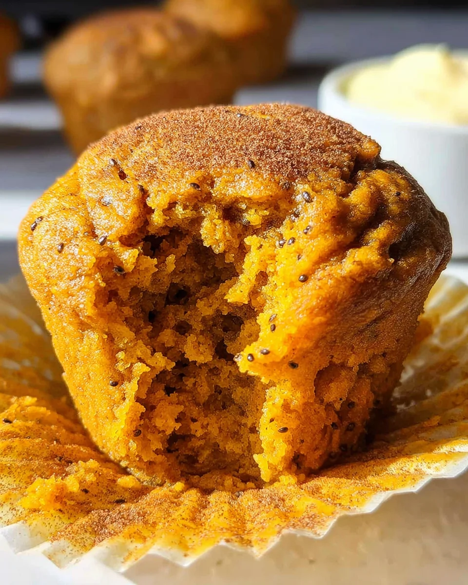 Low-Calorie, High-Protein Pumpkin Muffins
