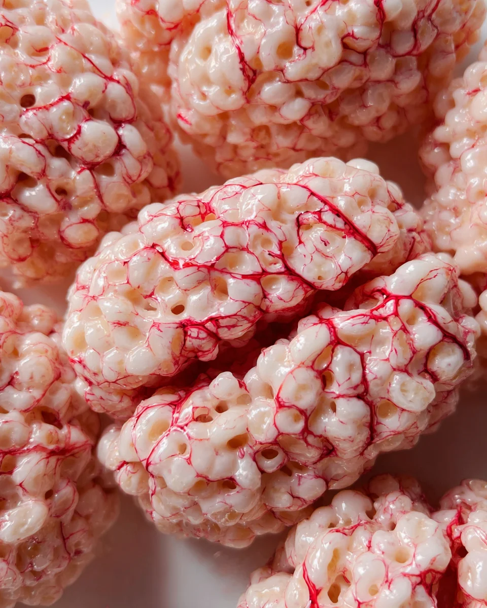 Marshmallow Rice Bubbles Halloween Brains