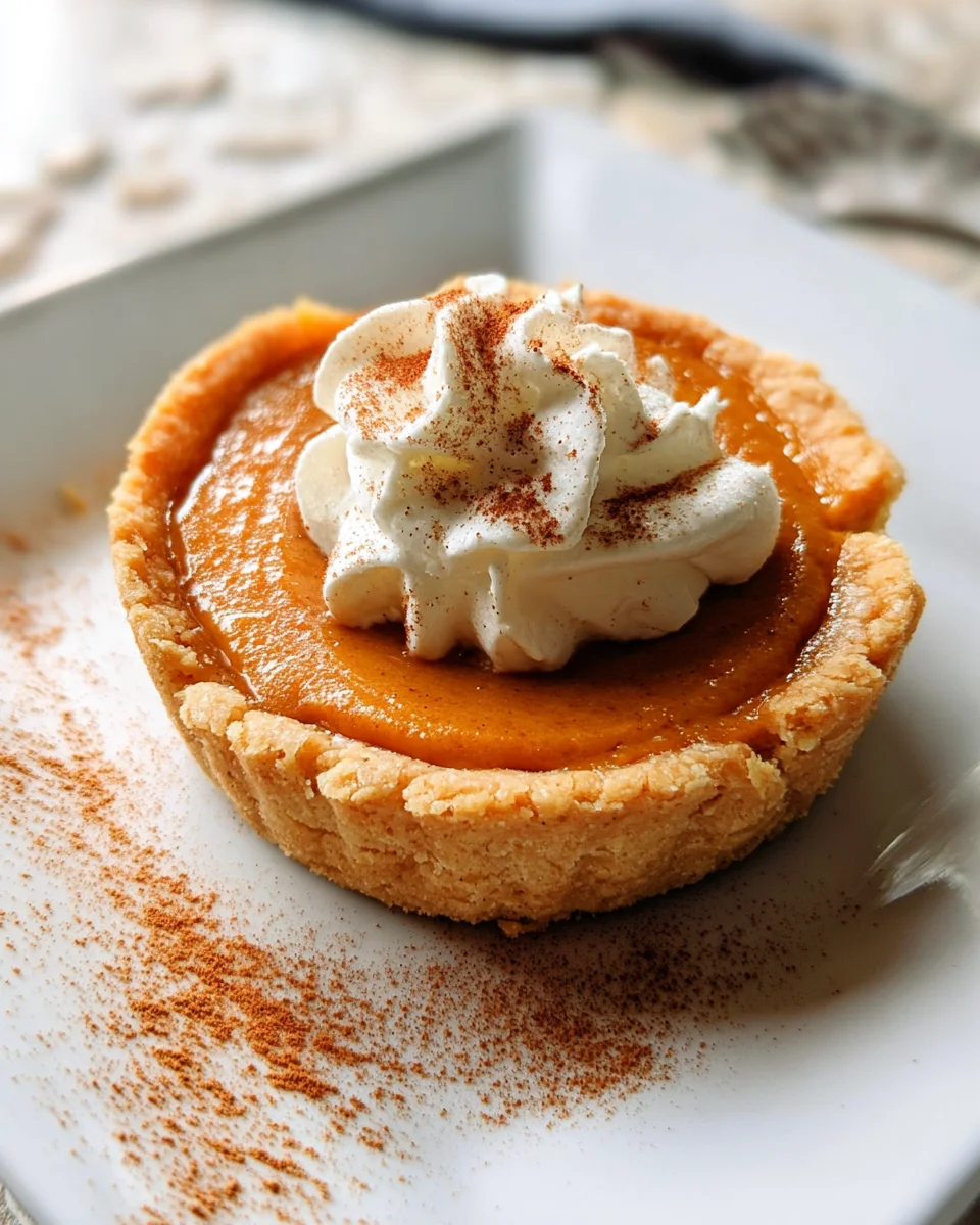 Mini Keto Pumpkin Pie Recipe