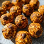 No Bake Pumpkin Spice Energy Bites