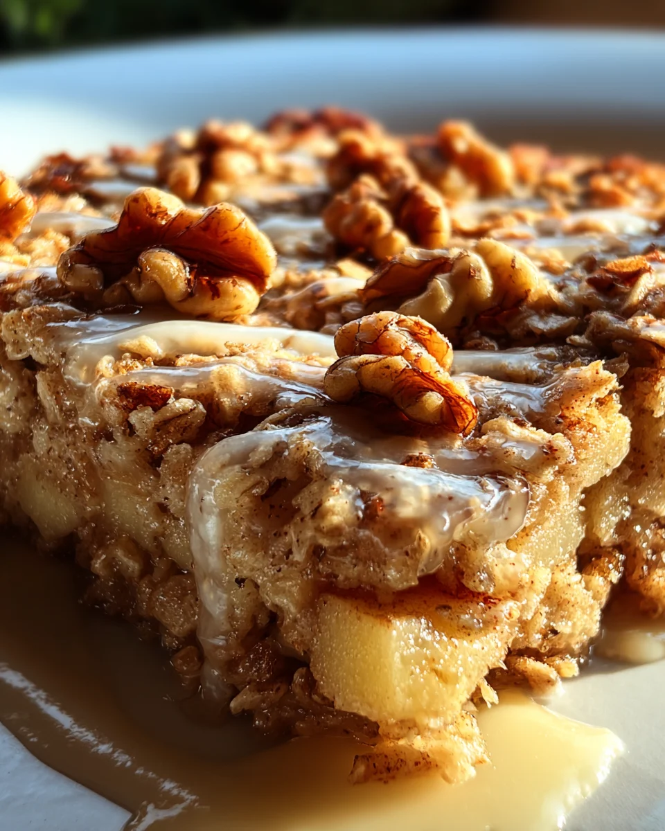 Oatmeal Apple Breakfast Bake